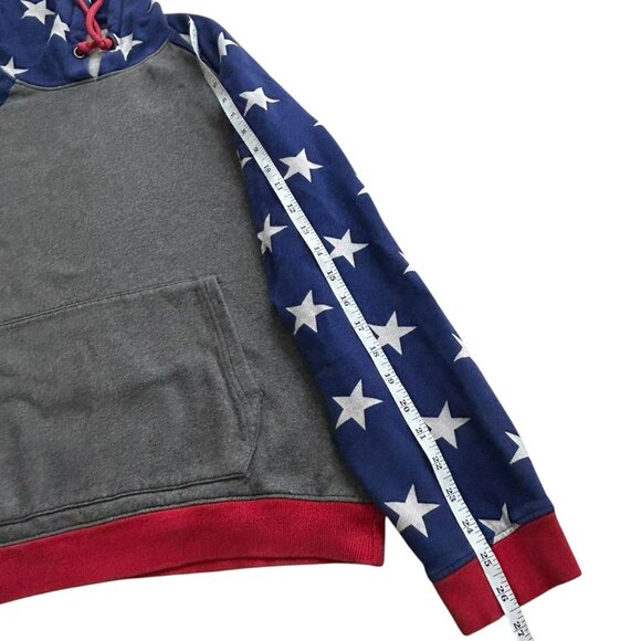 BDG Urban Outfitter Patriotic Style Red White and BlueCasual Hoodie Size L - Picture 9 of 9